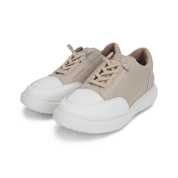 Formel Camele Basic Band Sneakers Beige South Korean Designer Brand - Picture 8 of 12